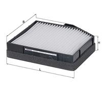 MAHLE LA 453 Interior Cabin Air Filter - Pollen Filter - Car