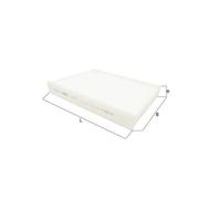 MAHLE LA 811 Cabin Air Filter Fits Seat Skoda Citigo E-Citigo VW Load Audi