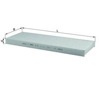 KNECHT LA 118 Filter, interior air for BUICK,FORD,FORD AUSTRALIA