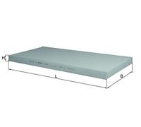 Pollen / Cabin Filter LA170 Mahle 0000504024889 2995964 500039711 504024890 New