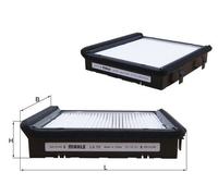 MAHLE LA 19 Interior Cabin Air Filter - Pollen Filter - Car