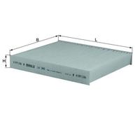 MAHLE Cabin Filter Pollen - LA345