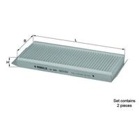 MAHLE ORIGINAL LA 349/S Pollen filter