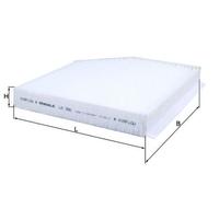 MAHLE LA386 FILTER CABIN AIR