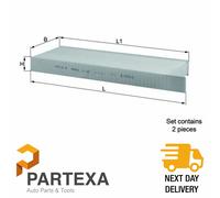 MAHLE LA428/S Cabin Air Filter Fits Citroën DS Opel Peugeot Toyota Vauxhall