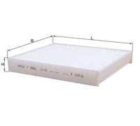 Cabin Pollen Filter LA472 Genuine Mahle 13503677 13271191 13503675 13503677