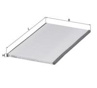 MAHLE LA 475 Interior Cabin Air Filter - Pollen Filter - Car