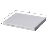 MAHLE LA 484 Pollen filter
