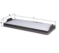 MAHLE LA 575 Interior Cabin Air Filter - Pollen Filter - Mercedes-Benz Truck
