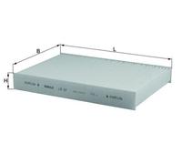 Mahle Pollen Air Filter for Cabin Filter LA87 Fits Renault Clio Megane