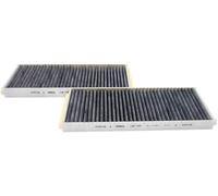 MAHLE LAK 239/S Interior Cabin Air Filter - Carbon Activated Pollen Filter - with odor protection - Car