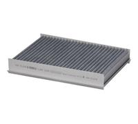 MAHLE LAK 249 Interior Cabin Air Filter - Carbon Activated Pollen Filter - with odor protection - Car