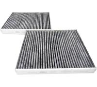 MAHLE LAK 467/S Interior Cabin Air Filter - Carbon Activated Pollen Filter - with odor protection - Car