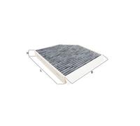 Knecht Filter Cabin Filter LAK 667 – Activated Carbon – for Audi, Bentley