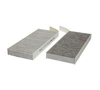 MAHLE LAK 751/S Interior Cabin Air Filter - Carbon Activated Pollen Filter - with odor protection - Car