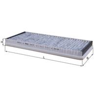 MAHLE LAK 77 Cabin Air Filter Fits Ford KA Puma Fiesta MK3 MK4 Hatchback Mazda