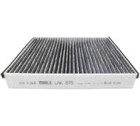 MAHLE LAK 875 Interior Cabin Air Filter - Carbon Activated Pollen Filter - with odor protection - Car