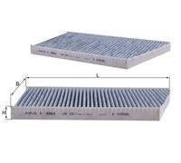Pollen / Cabin Filter LAK129/1 Mahle 2038301018 A2038301018 76889489 79925993