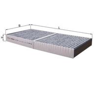 Pollen / Cabin Filter fits MERCEDES SLK55 AMG R171, R172 5.5 2004 on Mahle New