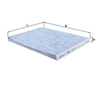MAHLE Cabin Filter Carbon Activated - LAK396