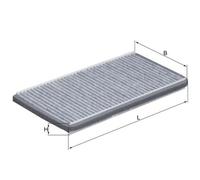 MAHLE LAK 448 Pollen filter