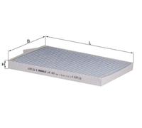 MAHLE ORIGINAL LAK 469 Pollen filter