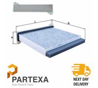 MAHLE LAK485 Cabin Pollen Interior Air Filter 231mm Length Fits Mitsubishi