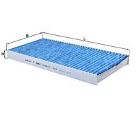 MAHLE LAO 78 Cabin Air Filter Fits Ford Focus MK1 Saloon Turnier Tourneo Connect