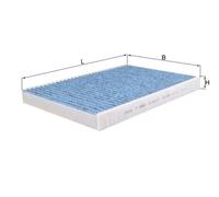MAHLE LAO1294 Cabin Pollen Interior Air Filter Fits Audi Bentley Porsche VW