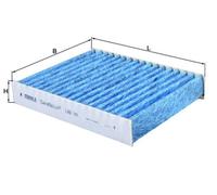 MAHLE LAO 141 Cabin Air Filter - CareMetix - with allergen, bacteria and odor protection