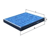 Pollen / Cabin Filter fits RANGE ROVER VELAR L560 2017 on Mahle LR036369 Quality