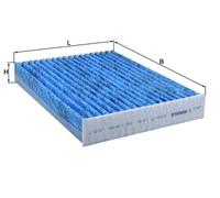 Mahle Original Cabin Air Filter LAO 891 – CareMetix, allergen, bacteria & odor protection