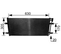 Mahle LCV A/C condenser - AC231000S