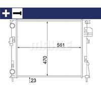 Mahle LCV Radiator - CR1504000S