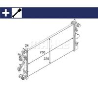Mahle LCV Radiator - CR881000S