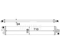 Mahle LCV Radiator PREMIUM LINE - CR2163000P