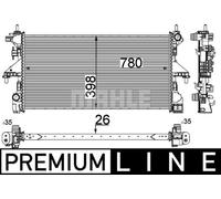 Mahle LCV Radiator PREMIUM LINE - CR808000P