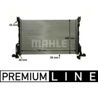 Mahle LCV Radiator PREMIUM LINE - CR85000P