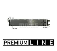 MAHLE Premium Line Low-temperature radiator CIR12000P for AUDI A4/5/6/7 2008-> e