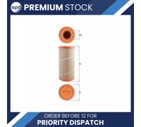 Air Filter fits IVECO MASSIF 3.0D 08 to 11 Mahle 0000008041642 1903669 2992677