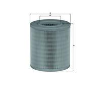 MAHLE LX 1253 Air Filter 151.5mm Outer Diameter Fits Audi A6 VW Audi Cupra