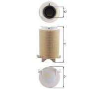 MAHLE LX 1566 Air Filter Fits Audi A3 Sportback Seat Leon Altea XL Skoda