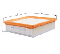 MAHLE LX 1846 Air filter