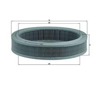 MAHLE LX 202 - Air Filter Car - Engine