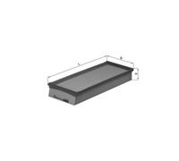 MAHLE LX 2038 - Air Filter Car - Engine