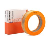 MAHLE ORIGINAL Air filter LX 264 86,5 301,0 Filter Insert MERCEDES-BENZ: W123 Saloon, T2/L Box Body / Estate, T1 Platform/Chassis