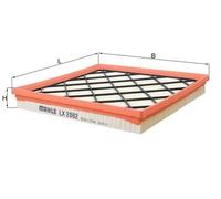 Mahle Original Air Filter LX 2882 – Fits Vauxhall Opel Chevrolet, 250mm