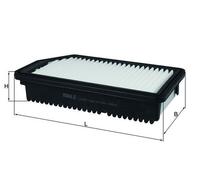 MAHLE LX 3538 Air filter