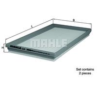 Air Filter Element MAHLE LX 3594/S 2 Part Set fits Mercedes - OE Quality