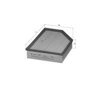 Mahle Air Filter LX1219 - Fits Volvo XC90 4.4 - Genuine Part